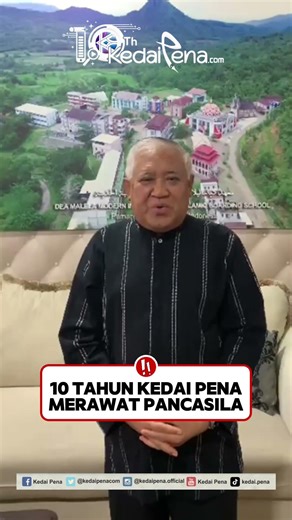 Testimony of Muslim Scholar Din Syamsuddin for 1 Decade of Kedai Pena #kedaipenadotcom