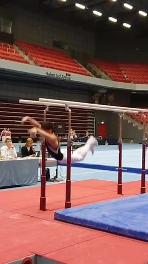 Mowgli on Instagram: "Mini me💀 • • • #gym #fail #reels #gymnastics"