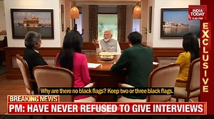 4.9K views · 111 reactions | PM Modi on why he doesn’t hold press conferences Full Interview: https://bit.ly/SabseSolidPMinterview #SabseSolidPMinterview #NarendraModi | @narendramodi @rahulkanwal @sudhirchaudhary @SwetaSinghAT @anjanaomkashyap | India Today | Facebook