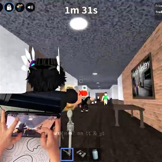 beating teamers on livestream 💀🥀 (+ montage) || #mm2 #shorts #roblox #fypシ #mm2fyp #alpha