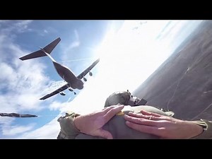 Point of View: 82nd Airborne Parachute Jump from C-17 Globemaster III