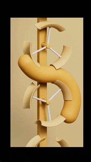 Endless Climbing Worm Loop | Perfectly Satisfying 3D Animation#setindia #psychologyfacts