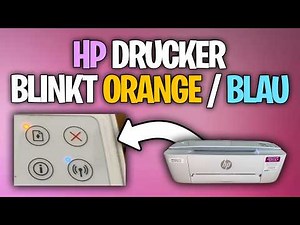 Troubleshooting HP Printer Blinking Orange or Blue - Tutorial