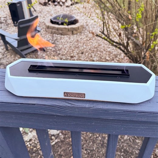 This Solo Stove Tabletop Fire Pit Can Be Used Indoors and Outdoors