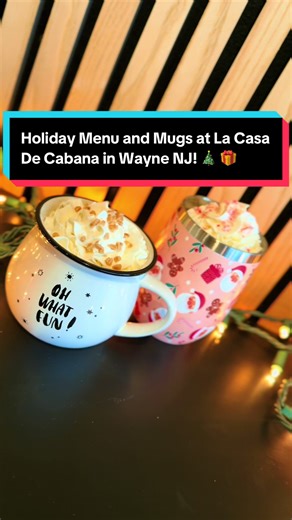 Our winter menu is here! 🎅 🎄 🎁 ✨ Christmas mugs are now available for all holiday lattes☕️ Come see us at 1581 Route 23, Wayne, New Jersey! #njcoffee #njcoffeeshop