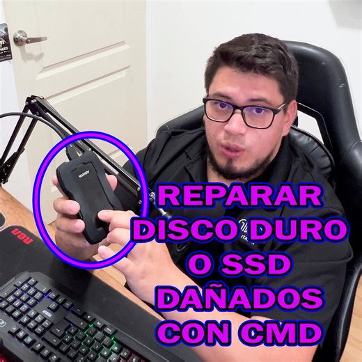 Como Reparar un Disco Duro HDD o un SSD Dañado con CMD. #discoduroexterno #HDD #SSD #CMD #chkdsk #fblifestyle | PC fácil Digital