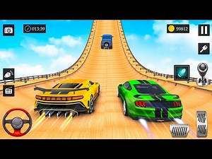 Ultimate Mega Ramp Car Stunt Racing Simulator - Car Racing 3D - Car Games 2024 - Android Gameplay