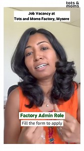 3.1K views · 20 reactions | Mysuru…We are hiring! Apply here - https://forms.gle/na2DvMc1zjZuGL3v9 Apply for the job using form link in bio ⏫ Role - Factory Supervisor Work Days - Monday to Saturday Work Hours - 8:45 am to 6 pm Requirements- * Gradute * ⁠Passonate to work in food industry * ⁠Team managing skill and experience #mysurujobs #jobvacancies #jobsinmysore #totsandmomsmysore #mysuru | Urban Kannadati | Facebook