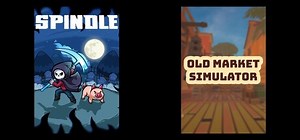 Save 37% on spindle & Old Market Simulator on Steam