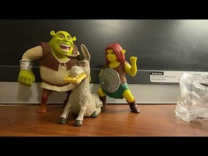 Opening Shrek toys from McDonald’s Shrek forever after 2010 McDonald’s toys
