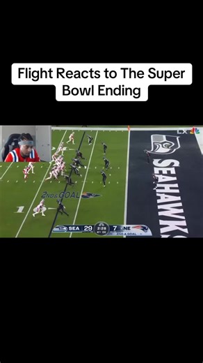Flight Reacts to Epic Super Bowl Ending Moment