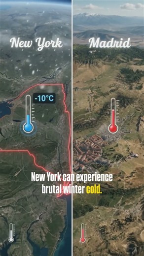Why Is the USA Colder Than Europe? The Gulf Stream Explained 🌎