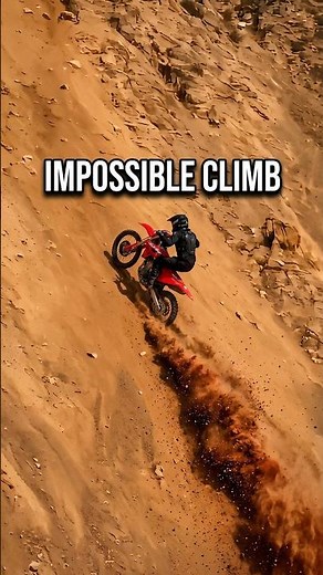 Can He Make It Over This Hill? 😳