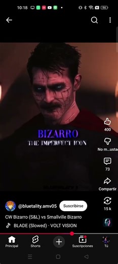 ( CW ) bizarro vs ( SMALLVILLE ) bizarro