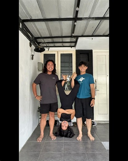 Hanging With My Boys: Fun Partner Yoga Poses