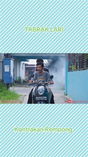 Kasian! Tari Tabrak di Kontrakan Rempong