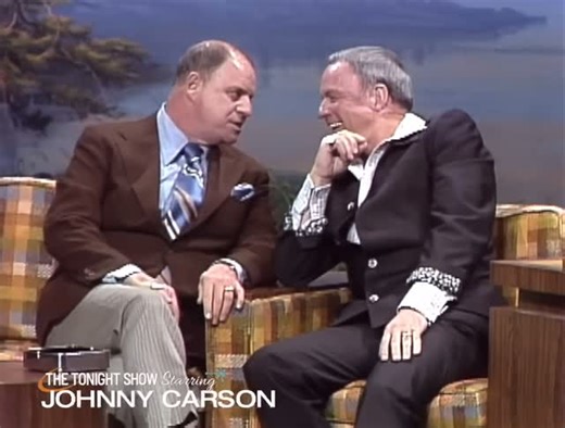 @goldenagecomedy on Instagram: "Don Rickles and Frank Sinatra on The Tonight Show Starring Johnny Carson, 1976. ✨ #donrickles #franksinatra #1970s"
