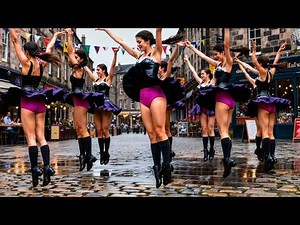 Celtic Fire March & Dance Ritual | Highland Bagpipes, Warrior Drums & Fierce Women