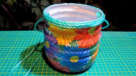 Plastic Bottle Clothespin Holder DIY