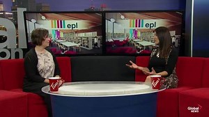 Edmonton Public Library holding an adult spelling bee