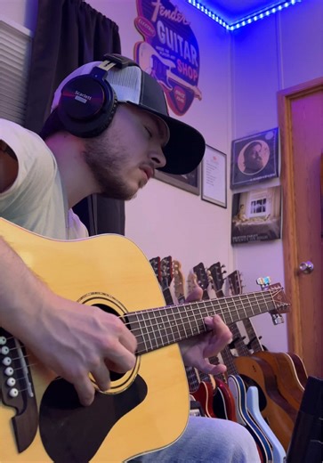 Acoustic Cover of Ed Sheeran's Dive by Luke Combs