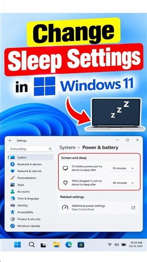How to Change Sleep Settings in Windows 11