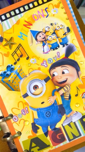 Scrapbooking | Despicable Me : Agnes | Journaling