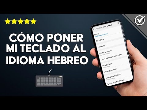 Cómo Poner mi Teclado en Idioma Hebreo para Escribir Letras y Caracteres