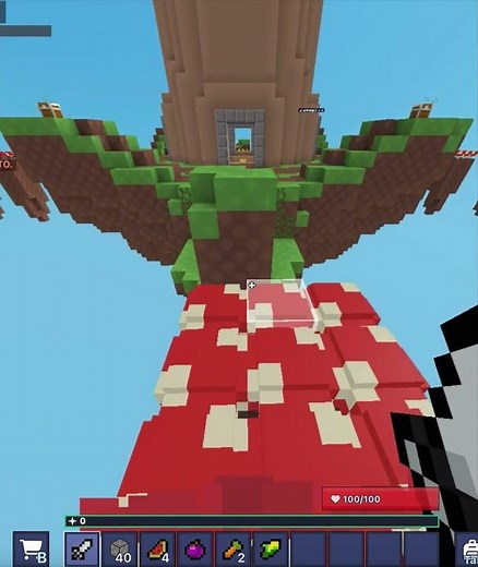 Hopping #bloxd #minecraft #fun