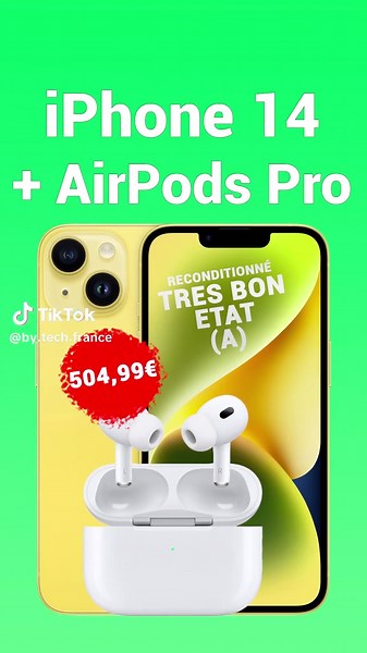 📍 Basé près de Toulon – 🚀 Livraison France, Belgique, Espagne, Suisse, Allemagne #bonplan #airpodspro #moinscher #iphone