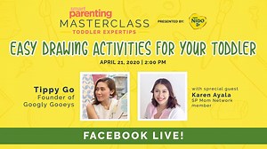 In this Smart Parenting Masterclass #ToddlerExperTips episode, the Googly Gooeys founder Tippy Go shares a kid-friendly art activity. Ready your scratch papers, old notebooks, and any coloring materials for your toddlers. Happy watching! | Smart Parenting