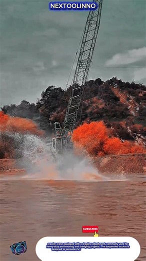 Advanced & Powerful: Next Machine Innovation: Dragline Crane for Effective River Dredging