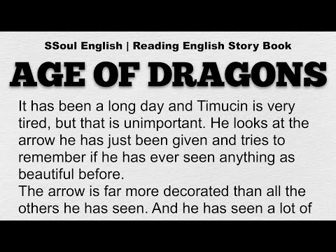 🇺🇸🇬🇧Learn English Through Story Level 5 🍀 | UPPER INTERMEDIATE - Age of Dragons