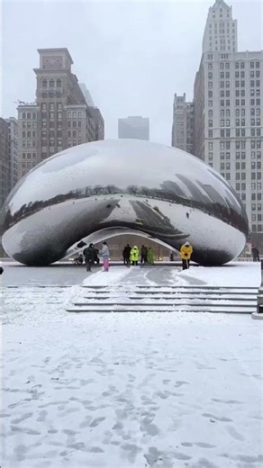 Summer Made Us Realize How Beautiful Chicago Winter Really Was ❄️✨ #travel #chicagocity