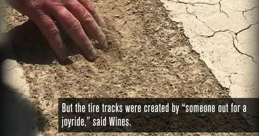 Investigators think they know who tore up Death Valley's fragile Racetrack Playa in an SUV