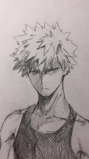 my hands were shaking so bad at the end #fypシ#fyp#mha#bnha#mhabakugou #bakugoukatsuki#bakugou#bakugoufanart#mhafanart#bnhafanart #anime#fanart#sketch