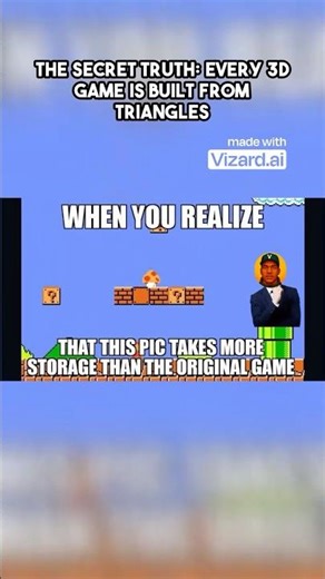 3D Games Are Secretly Made of This #3D #gaming #mindblown