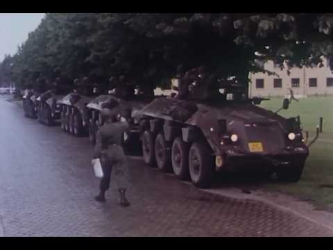 DAF YP408 mobilisatie 1979