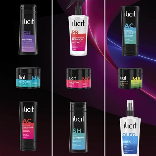Los productos que amas, ahora renovados 💖 Descubre la nueva línea Ilicit Cuidado Capilar 💆‍♀️ Una nueva forma de cuidar tu pelo 🌸 | Ilicit
