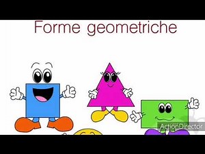 LE FORME ___canzone delle forme geometriche con testo e immagini