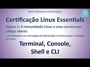 LPI Linux Essentials Certification - What are Terminal, Console, Shell and CLI