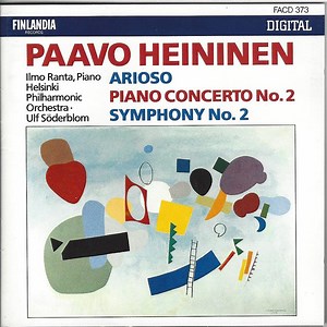 Paavo Heininen — Ilmo Ranta, Ulf Söderblom, Helsinki Philharmonic Orchestra - Arioso • Piano Concerto No. 2 • Symphony No. 2