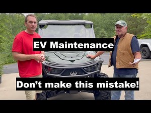 Intimidator Classic Electric UTV: EV Maintenance and Owner Review
