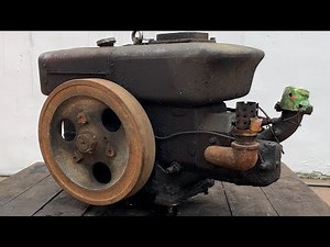 Amazing Restorative Skills Young Men - Restoration Old Damaged Diesel Engine - Completed Projects!