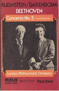 Rubinstein / Barenboim • Beethoven, London Philharmonic Orchestra - Concerto No. 5