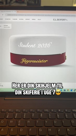 @studenterkonkurrencer.dk on Instagram: "👉Send den til en der bliver student til sommer og skal på skiferie om lidt😎 #student2026 #student #studenterhue"