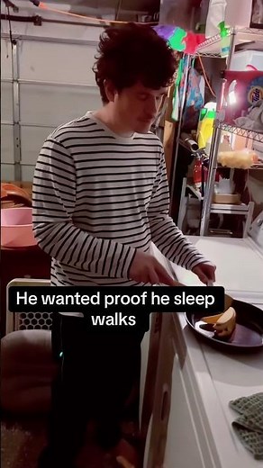 Funniest sleepwalking moments caught on camera 😭#sleepwalking#funnyclips#caughtoncamera#lol#fyp