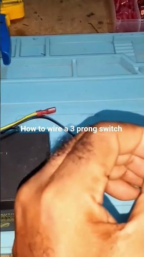 Wiring a 3 prong 12V switch #shorts