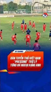 Trợ lý HLV Kim Sang Sik mới về đội đã bị học trò pressing #vff #vffchannel