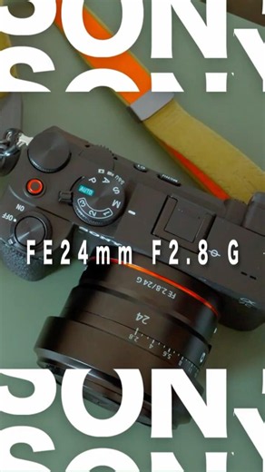 Perfect for the α7C II! 3 Reasons Why I Love the FE 24mm F2.8 G